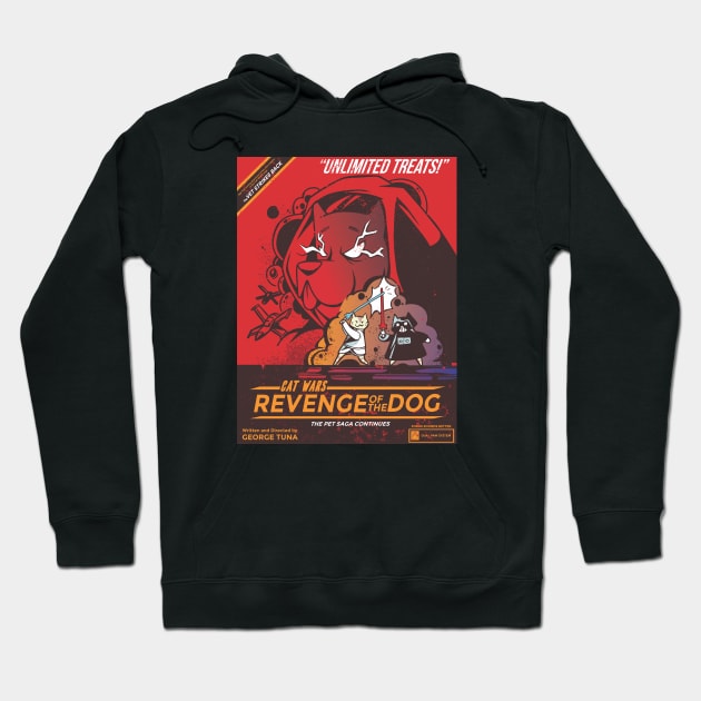 CAT WARS REVENGE Hoodie by Bombastik